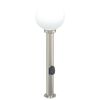 vidaXL Bolderarmatuur met stopcontact 80 cm RVS IP44