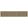 vidaXL Vloerkleden Naturel en Zwart 80 x 400 cm Jute