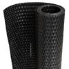 vidaXL Balkonscherm 600x100 cm poly rattan zwart