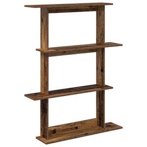 vidaXL Wandplank Oud hout 100 x 20 x 126 cm Bewerkt hout