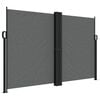 vidaXL Windscherm uittrekbaar 160x600 cm antraciet