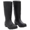 vidaXL Regenlaarzen maat 42 PVC zwart