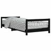 vidaXL Kinderbedframe 90x190 cm massief grenenhout zwart