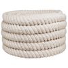 vidaXL Jute Touw 60 mm Wit 100% Tossa jute