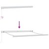 vidaXL Inklapbaar Zonnescherm Beige 350 x 250 cm Stof en Metaal