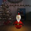 vidaXL Kerstman decoratief LED 90 cm luxe stof