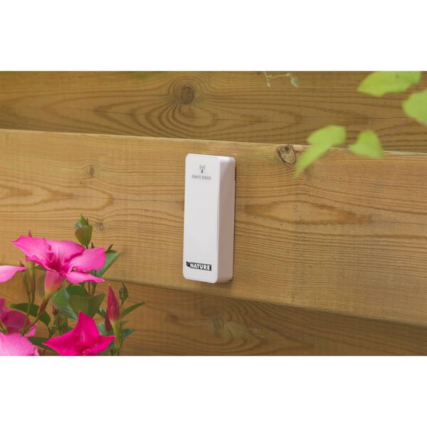 Nature Weerstation digitaal H12,5 x 17,5 x 2,5 cm wit