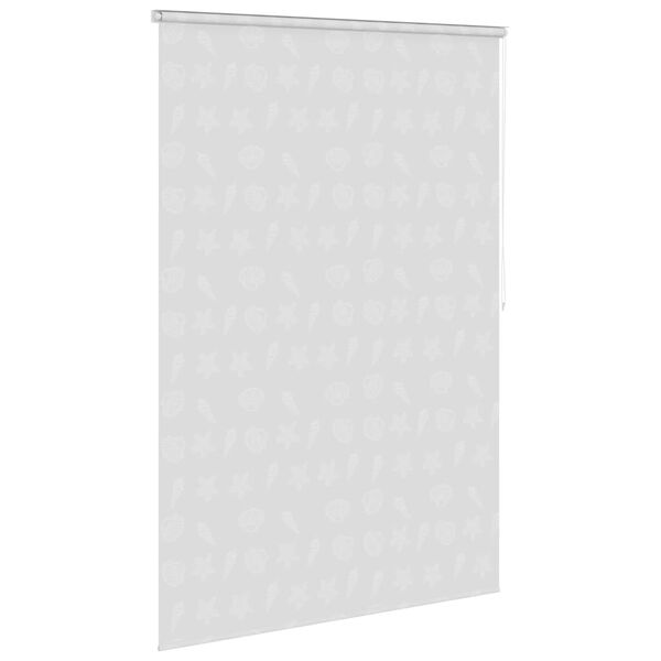 vidaXL Rolgordijn voor douche 140x240 cm zeester