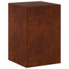 vidaXL Plantenstandaard Roestkleurig 40 x 40 x 60 cm weervast staal