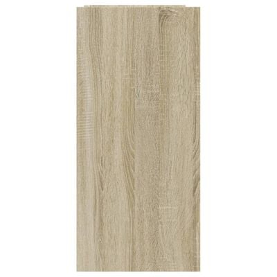 vidaXL Dressoir 100x35x75 cm bewerkt hout sonoma eikenkleurig