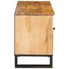 vidaXL TV-kast met lade Bruin 100 x 33 x 46 cm Massief Mango Hout