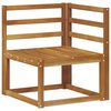 vidaXL Buiten bankenset 8 pcs Naturel Massief Acaciahout