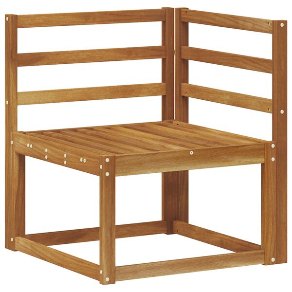 vidaXL Buiten bankenset 8 pcs Naturel Massief Acaciahout