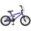 vidaXL BMX Fiets 18 Inch voor 7-10 Jaar Oud Donkerblauw