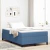 vidaXL Boxspringbed Blauw 120 x 200 cm Fluweel