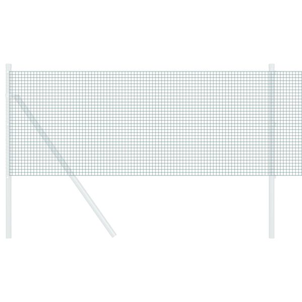 vidaXL Gelaste draadhek Groen 0,5 x 50 m Staal