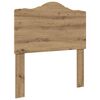 vidaXL Hoofdbord Artisan Eiken Bewerkt hout