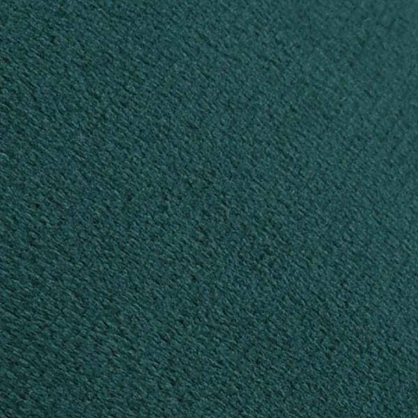 vidaXL Kruk fluweel 28 x 36 cm donkergroen en goudkleurig