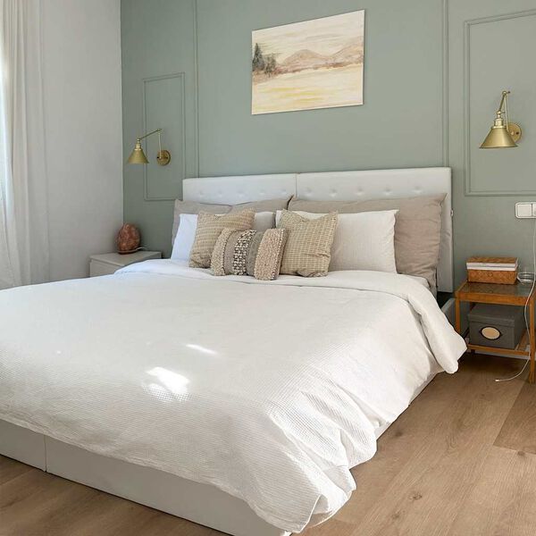 vidaXL Bedframe hydraulisch kunstleer wit 180x200 cm