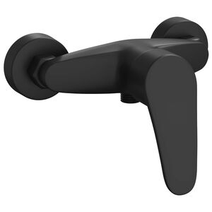 vidaXL Douchemengkraan Zwart G 1 / 2 inch