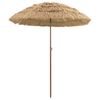 vidaXL Tuinparasol Naturel 160 x 160 x 196 cm