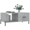 vidaXL Salontafel 90x50x40 cm bewerkt hout betongrijs