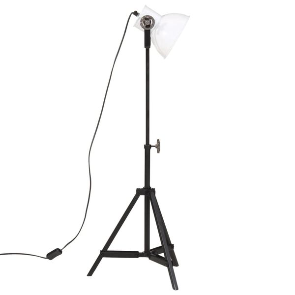 vidaXL Vloerlamp 25 W E27 35x35x65/95 cm wit