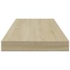 vidaXL Wandschappen 8 st 60x10x1,5 cm spaanplaat sonoma eikenkleurig