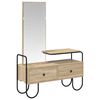 vidaXL Plafondtafel Sonoma Eiken 100 x 36,5 x 136 cm Bewerkt hout
