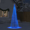 vidaXL LED-kerstboom 475 LEDs 247 cm blauw