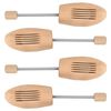 vidaXL Schoenspanners 2 paar maat 35-38 massief lotushout