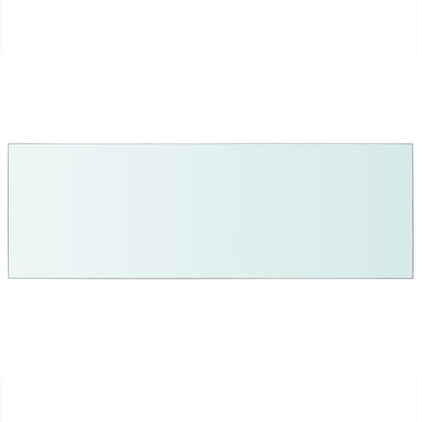 vidaXL Wandschap transparant 70x25 cm glas