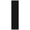 vidaXL Kledingkast met lades 50x50x200 cm bewerkt hout zwart