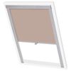 vidaXL Rolgordijn verduisterend beige C02 GGL en GGU