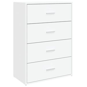 vidaXL Dressoir 60x31x84 cm bewerkt hout wit