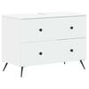 vidaXL Badkamer wastafelkast BREDA Wit 82 x 41 x 59 cm Bewerkt hout