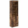 vidaXL Highboard 50x35x180 cm spaanplaat gerookt eikenkleurig