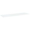 vidaXL Wandschappen 4 st 100x30x1,5 cm spaanplaat wit