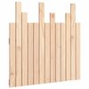 vidaXL Hoofdbord wandmontage 82,5x3x80 cm massief grenenhout