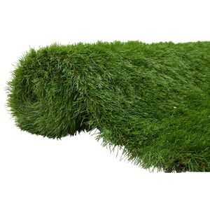 vidaXL Kunstgras 100 x 200 cm Green PP & PE