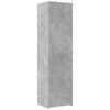 vidaXL Hoge kast 50x42,5x185 cm bewerkt hout betongrijs