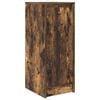 vidaXL Dressoir 29,5x34x76 cm bewerkt hout gerookt eikenkleurig