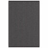 vidaXL Deurmat Zwart 60 x 90 cm Polypropyleen