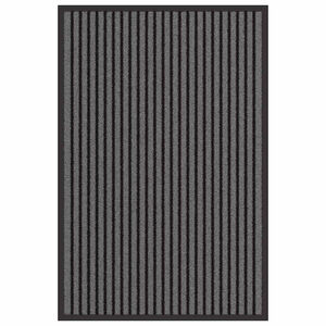 vidaXL Deurmat Zwart 60 x 90 cm Polypropyleen