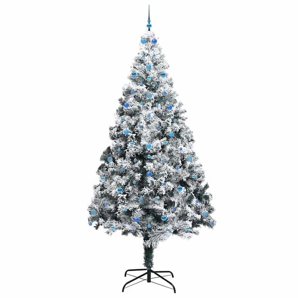 vidaXL Kerstboom met 300 LED met standaard Groen 300 cm PVC