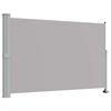 vidaXL Tuinscherm uittrekbaar 160x300 cm grijs