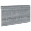 vidaXL Wandtafel inklapbaar 100x60x56 cm bewerkt hout grijs sonoma