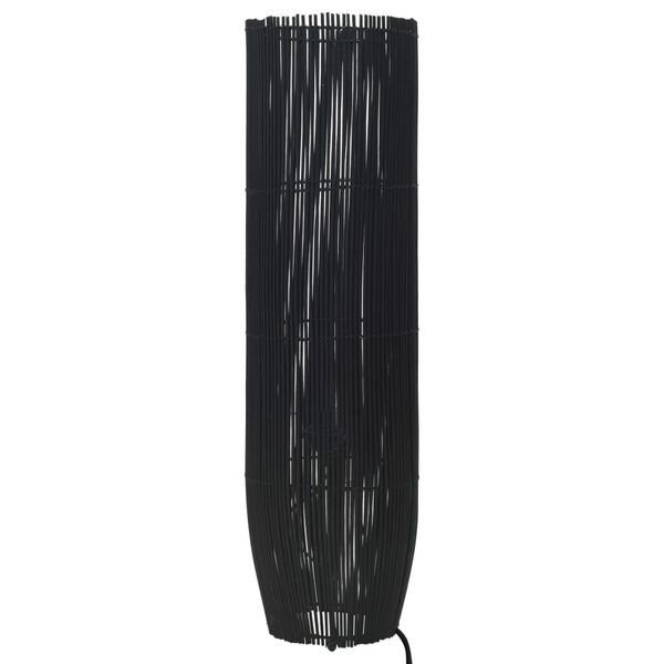 vidaXL Vloerlamp E27 52 cm wilgen zwart