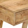 vidaXL Bureau 100x45x90 cm massief ruw mangohout