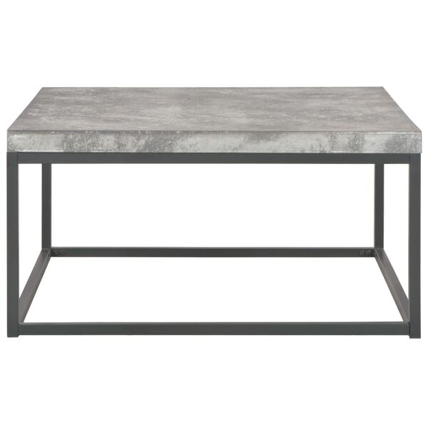 vidaXL Salontafel 75x75x38 cm beton-look